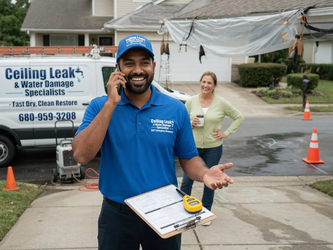 Ceiling Leak Cleanup Velarde, NM FAQs